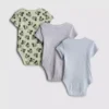0-18 måneder | 3-pak Disney's Mickey Mouse og Anders And "Room to Grow"-bodysuits til nyfødte
