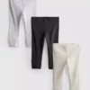 0–18 måneder | 3-pak leggings til nyfødte