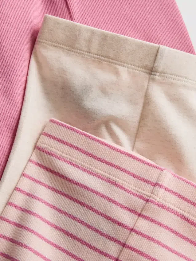 0–18 måneder | 3-pak leggings til nyfødte