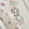 0–18 måneder | Disney’s Aristocats Marie-bodysuit og bloomers-sæt til nyfødte