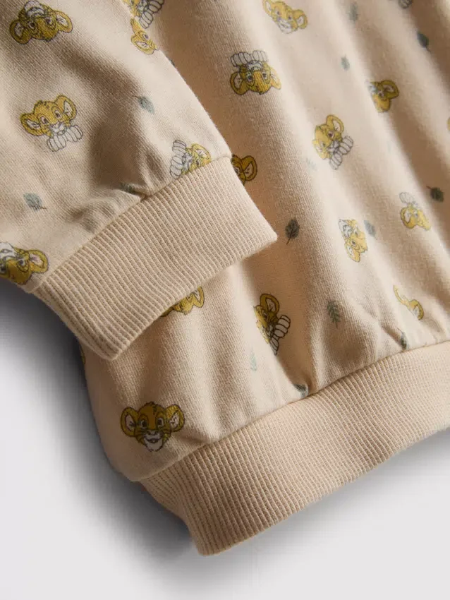 0-18 måneder | Disney's Løvernes Konge-sæt med sweatshirt og Joggingbukser til nyfødte