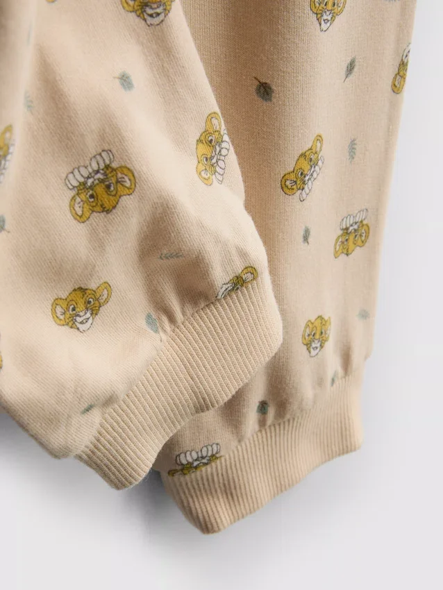 0-18 måneder | Disney's Løvernes Konge-sæt med sweatshirt og Joggingbukser til nyfødte