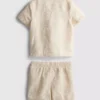 0-18 måneder | Disney-sæt med T-shirt og shorts med motiv fra "Løvernes Konge" til nyfødte