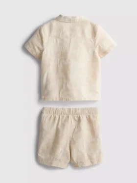 0-18 måneder | Disney-sæt med T-shirt og shorts med motiv fra “Løvernes Konge” til nyfødte
