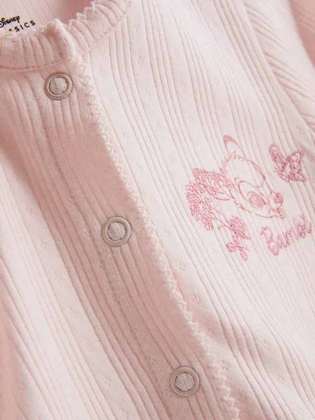 0-18 måneder | Disneys Bambi-onesie og cardigan-sæt til nyfødte