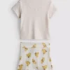 0–18 måneder | Disneys Winnie the Pooh-sæt med wrap-top og Shorts til nyfødte
