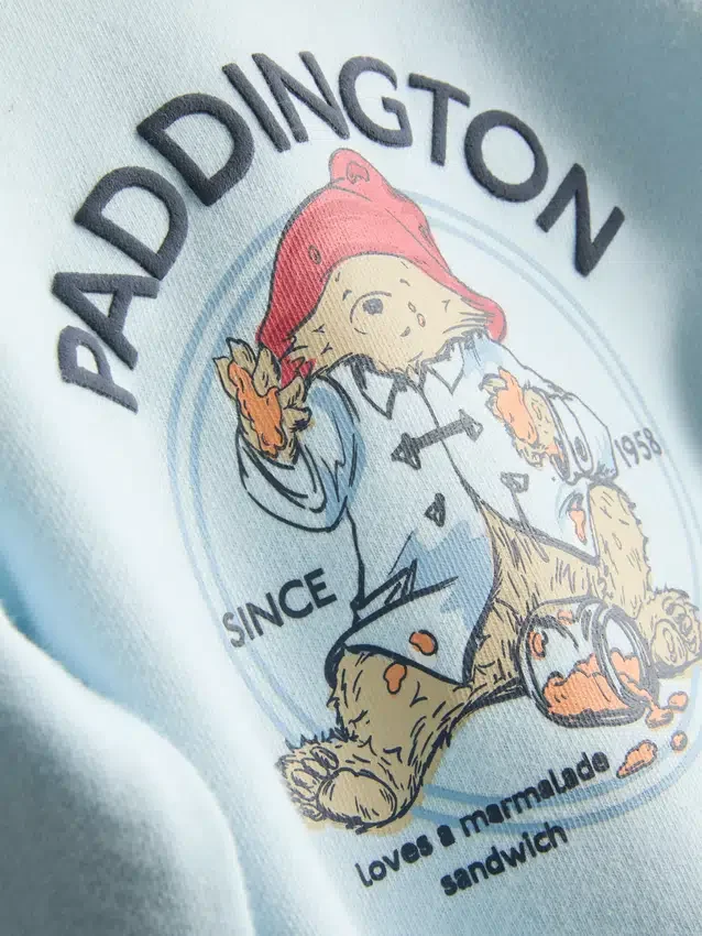 0–18 måneder | Paddington Bear langærmet body til nyfødte
