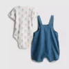 0–18 måneder | Paddington-bjørn-bodysuit og -overalls – sæt til nyfødte