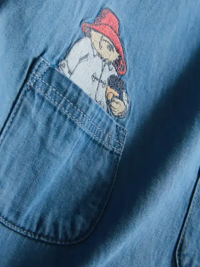 0–18 måneder | Paddington-bjørn-bodysuit og -overalls – sæt til nyfødte