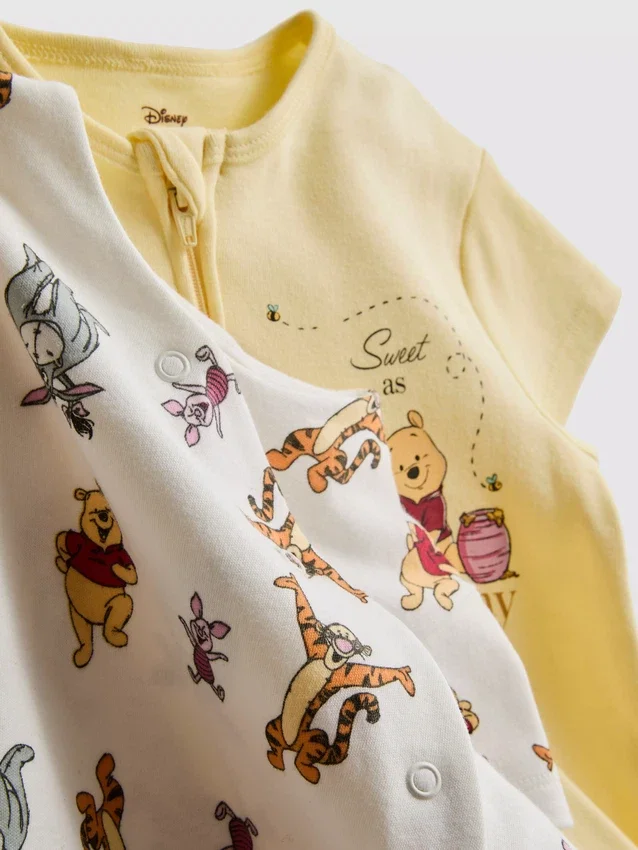 0–24 måneder | 2-pak Disney-heldragter med Winnie the Pooh
