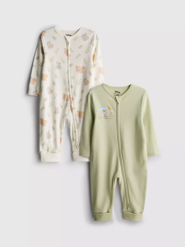 0-24 måneder | 2 stk. Disney-Dumbo-onesies