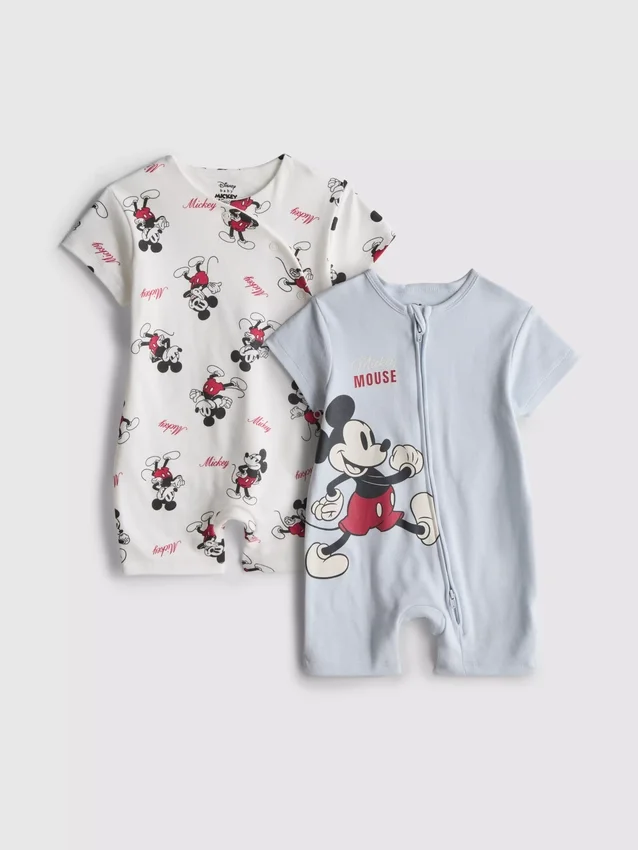 0-24 måneder | 2 stk. Disney Mickey Mouse-heldragter