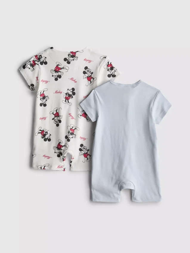 0-24 måneder | 2 stk. Disney Mickey Mouse-heldragter