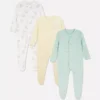 0–24 måneder | 3-pak Disney's Dumbo-pyjamas med trykknapper
