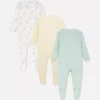 0–24 måneder | 3-pak Disney's Dumbo-pyjamas med trykknapper