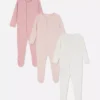 0–24 måneder | 3-pak pyjamaser med trykknapper