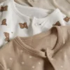 0–24 måneder | 3-pak pyjamaser med trykknapper