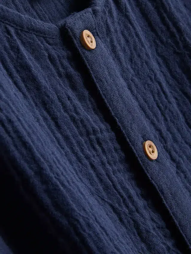 0–24 måneder | Sæt med skjorte og shorts i osteklæde