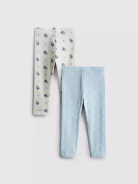 0-36 måneder | 2-pak Daisy Duck-leggings