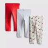 0-36 måneder | 3-pak blandede leggings