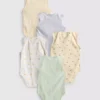 0-36 måneder | 5-pak ærmeløse bodysuits