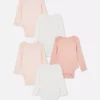0–36 måneder | 5-pak langærmede bodysuits