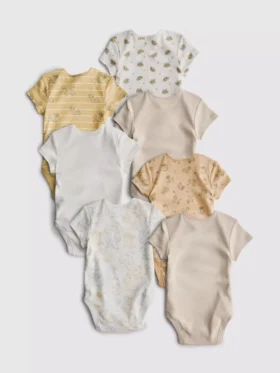 0–36 måneder | 7-pak Disney’s Løvernes Konge-onesies med korte ærmer