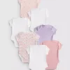 0-36 måneder | 7-pak kortærmede bodysuits