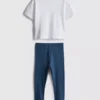 0-36 måneder | Disney-sæt med T-shirt og leggings med Mickey Mouse og venner