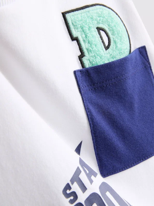0–36 måneder | Disneys Donald Duck-sæt med boxy T-shirt og shorts