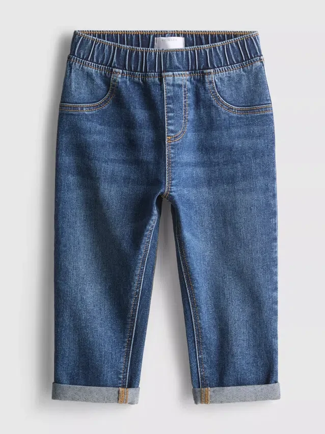 0-36 måneder | Jeans med oprullede bukseben