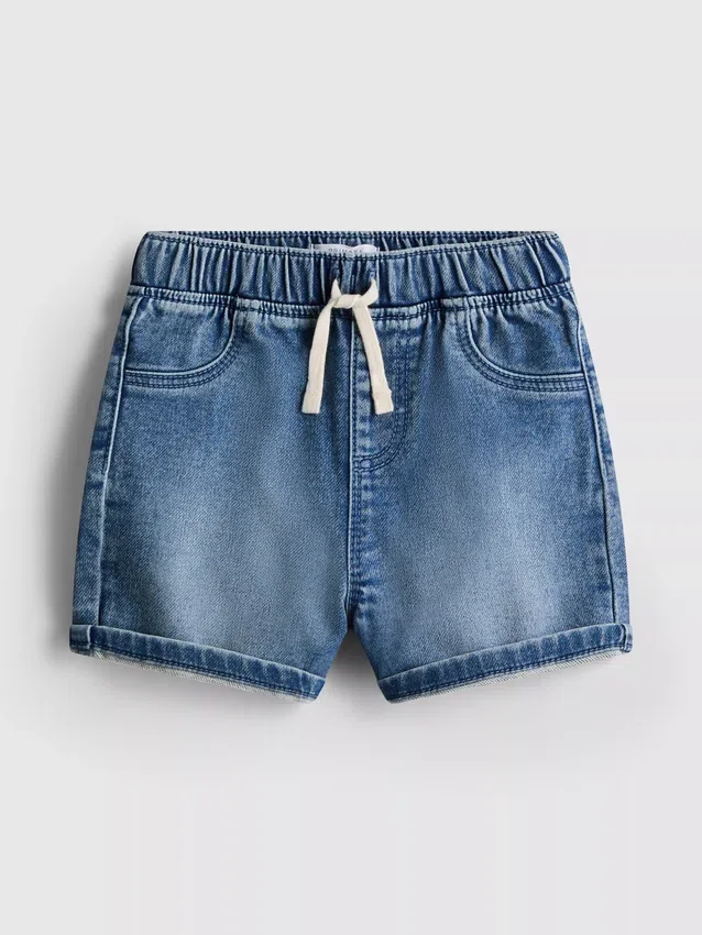 0–36 måneder | joggingshorts i denim