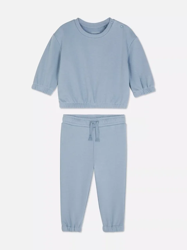 0-36 måneder | sæt med sweatshirt og sweatbukser