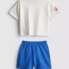 0-36 måneder | T-shirt og shorts-sæt med basketball-motiv