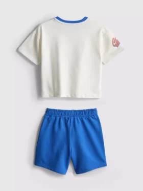 0-36 måneder | T-shirt og shorts-sæt med basketball-motiv