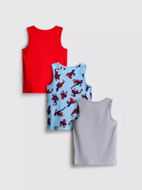 1,5–10 år | 3-pak Marvel Spider-Man-tanktoppe