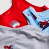 1,5–10 år | 3-pak Marvel Spider-Man-tanktoppe