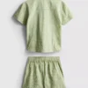 1,5–12 år | Stacey Solomon-sæt med gingham-ternet skjorte og shorts