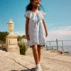 1,5–12 år | The Edit blomsterbroderet smockkjole