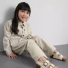 1,5–12 år | The Edit bomuldsjeans med nålestriber