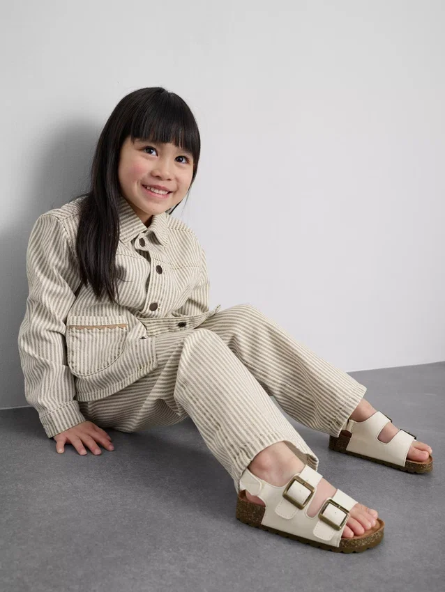 1,5–12 år | The Edit bomuldsjeans med nålestriber
