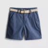 1,5–12 år | The Edit-chino-shorts i linneblanding med bælte