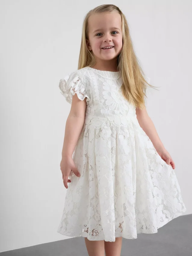 1,5–12 år | The Edit smockkjole i blonder