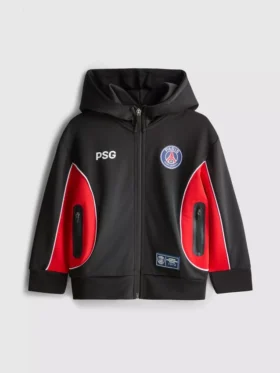 1,5–7 år | Paris Saint-Germain F.C. hættetrøje med lynlås