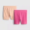 1,5–8 år | 2-pak ribbede cykelshorts