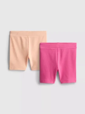1,5–8 år | 2-pak ribbede cykelshorts