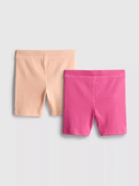 1,5–8 år | 2-pak ribbede cykelshorts