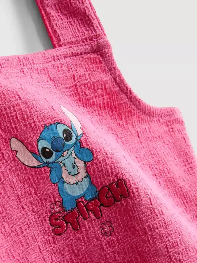 1,5–8 år | Disneys Stitch-sæt med ric-rac-top og bukser