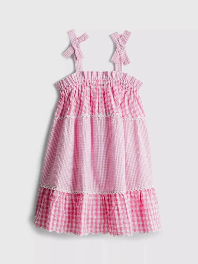 1,5–8 år | Gingham-kjole
