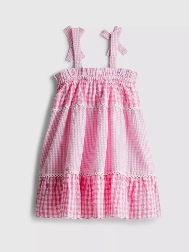 1,5–8 år | Gingham-kjole